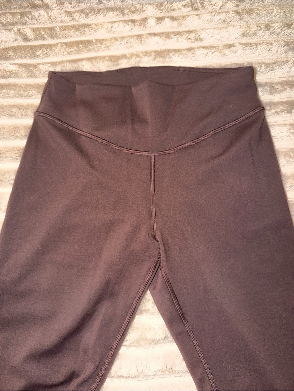 Lululemon Wunder Under Smoothcover Leggings size 8 in Espresso color